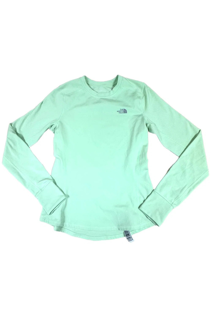 The North Face Women's Winter Warm Essential Long Slv Patina Green - Regular